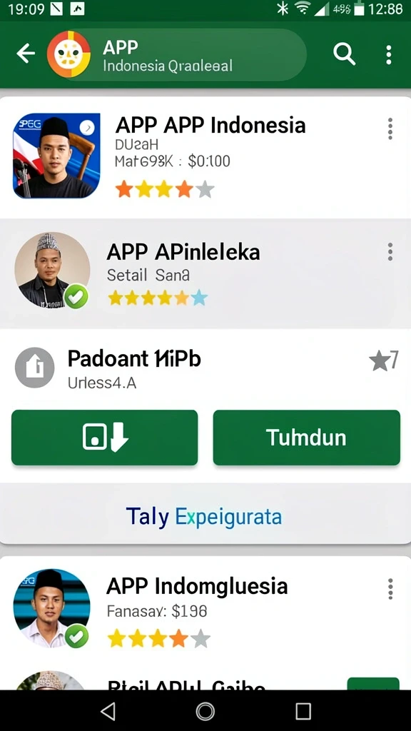 Tampilan grafis level pertama yang menawan.