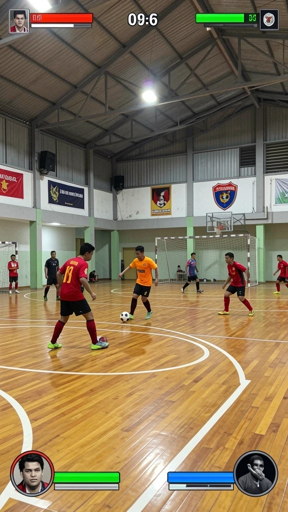 Tangkapan layar memperlihatkan aksi seru dalam pertempuran.