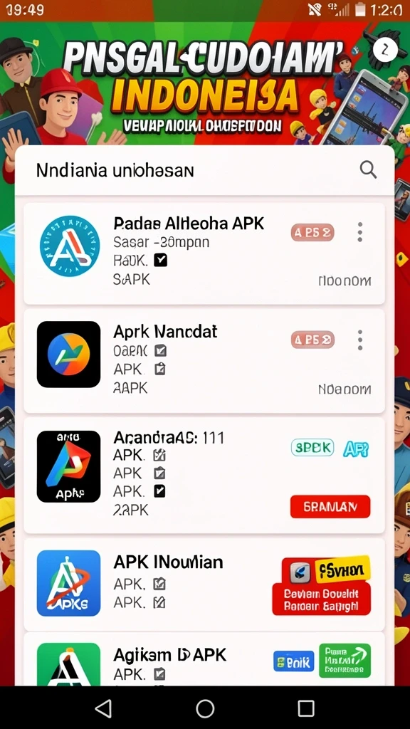 Tampilan antarmuka yang bersih dan menarik.