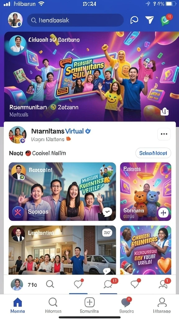 Grafis permainan yang memukau membuat pengalaman bermain semakin seru.