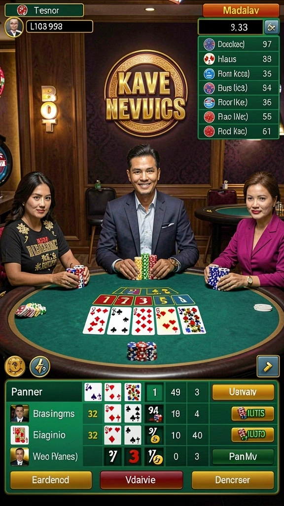 Screenshot menampilkan momen dalam permainan yang mendebarkan.