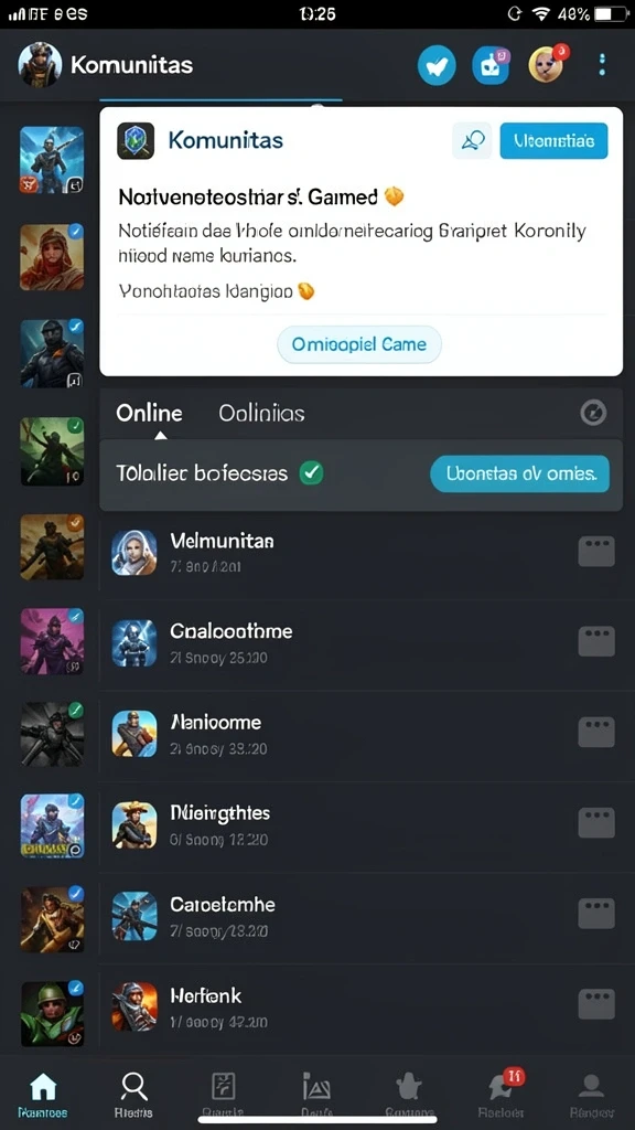 Mode multiplayer yang seru dengan teman.