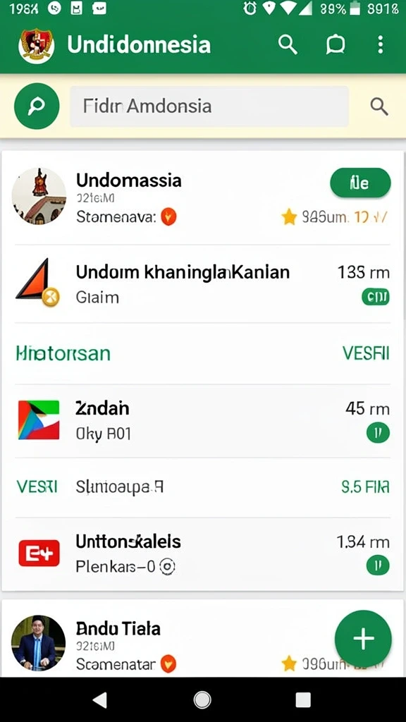 Tampilan antarmuka yang menarik dan mudah digunakan.
