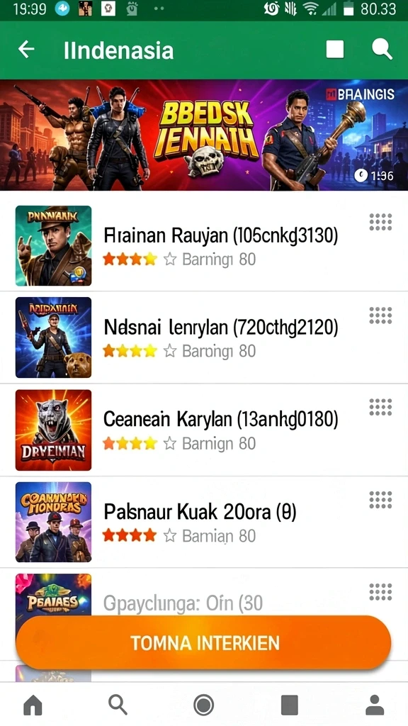 Fitur leaderboard untuk bersaing dengan teman-teman.