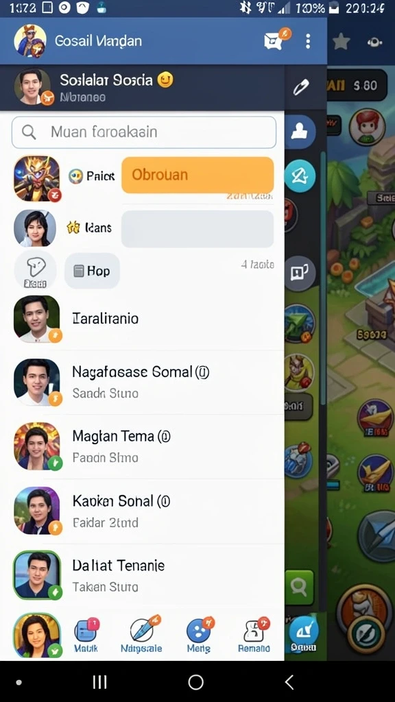 Screenshot menampilkan fitur leaderboard yang menarik.