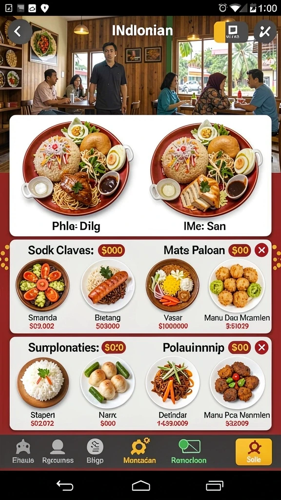 Berbagai jenis permainan menarik untuk dicoba.