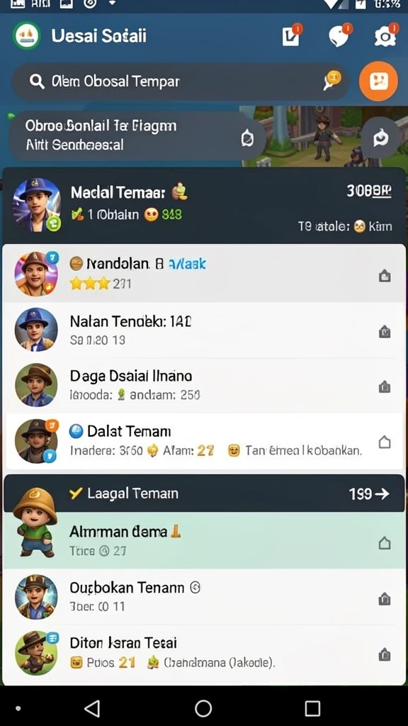 Tampilan utama BRIOTOTO yang sederhana dan menarik.