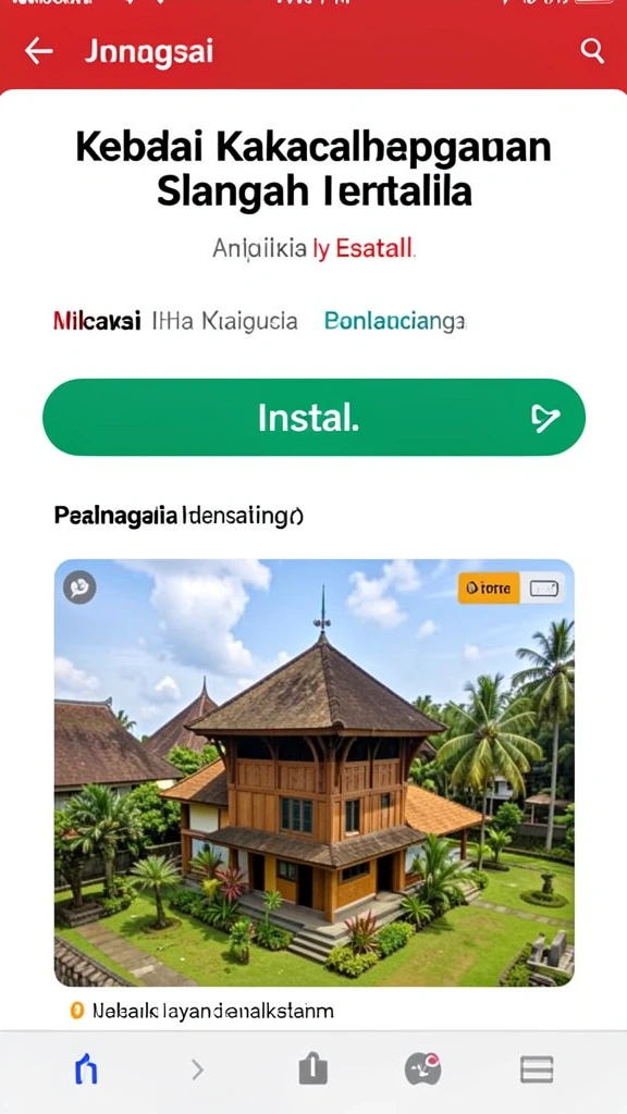 Tangkapan layar menampilkan antarmuka permainan yang menarik.