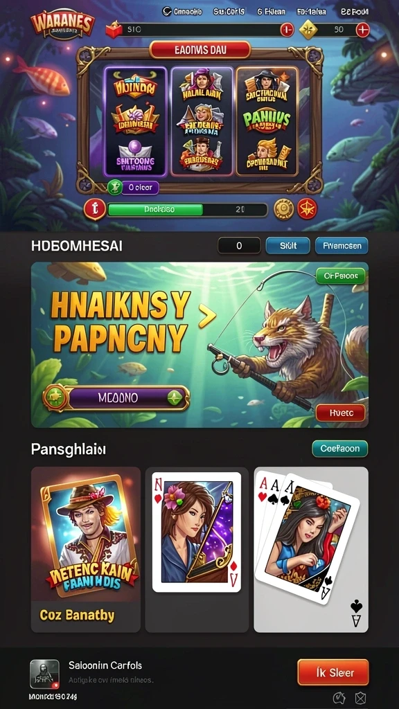 Level yang penuh tantangan dan rintangan menarik.