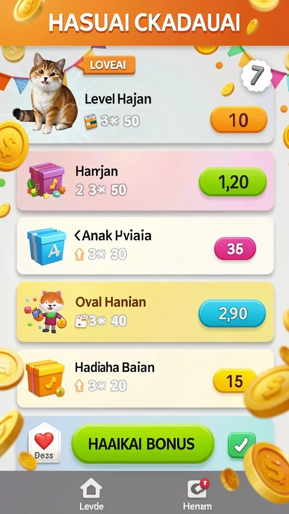 Beragam mode permainan yang membuat tidak cepat bosan.