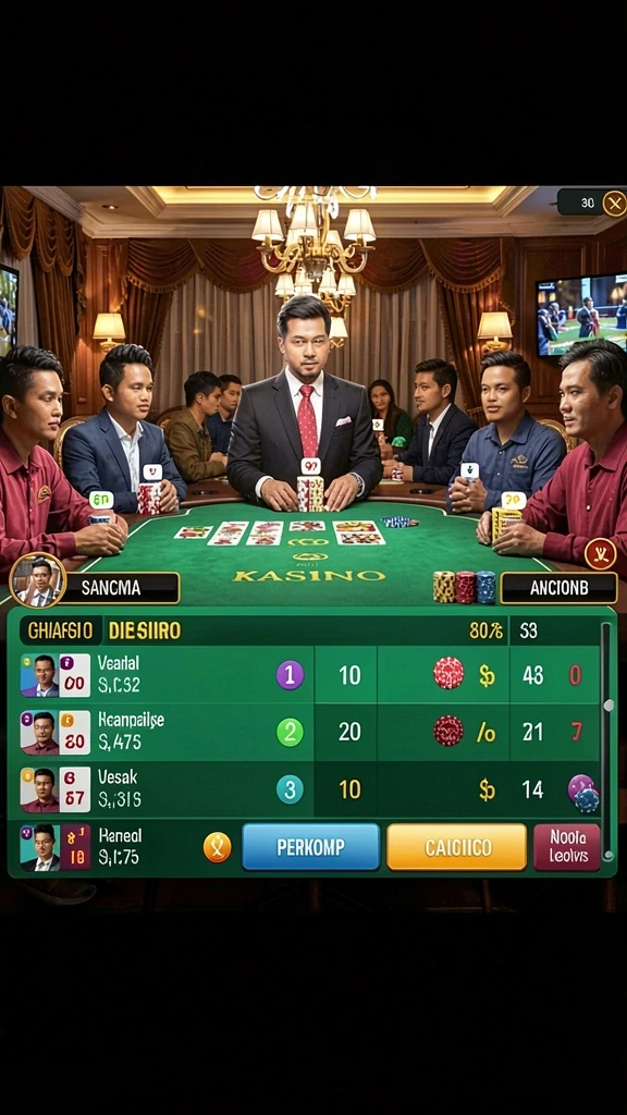 Screenshot menampilkan ragam pilihan permainan yang menarik.