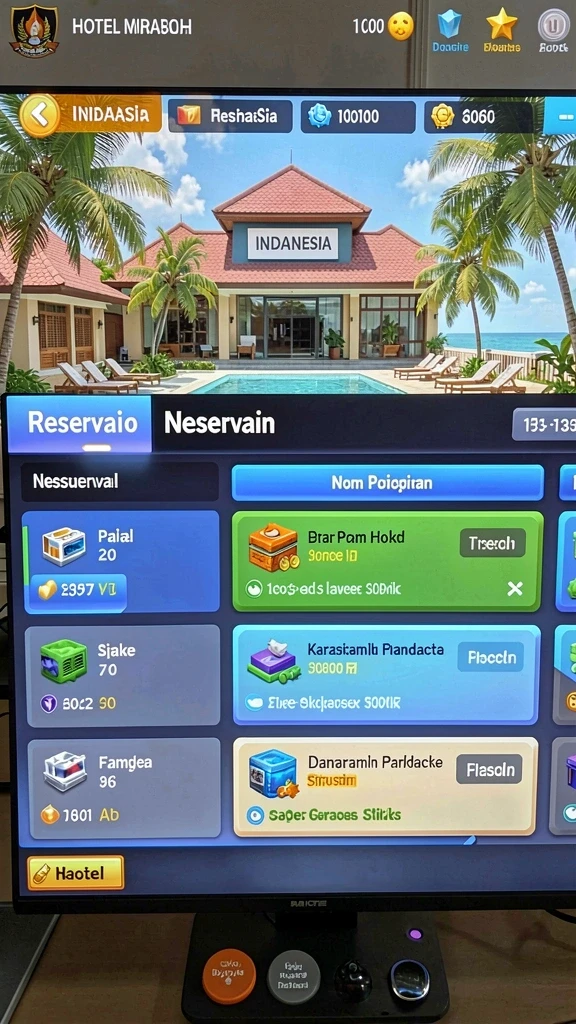 Screenshot menunjukkan karakter utama dalam aksi mengatasi rintangan.