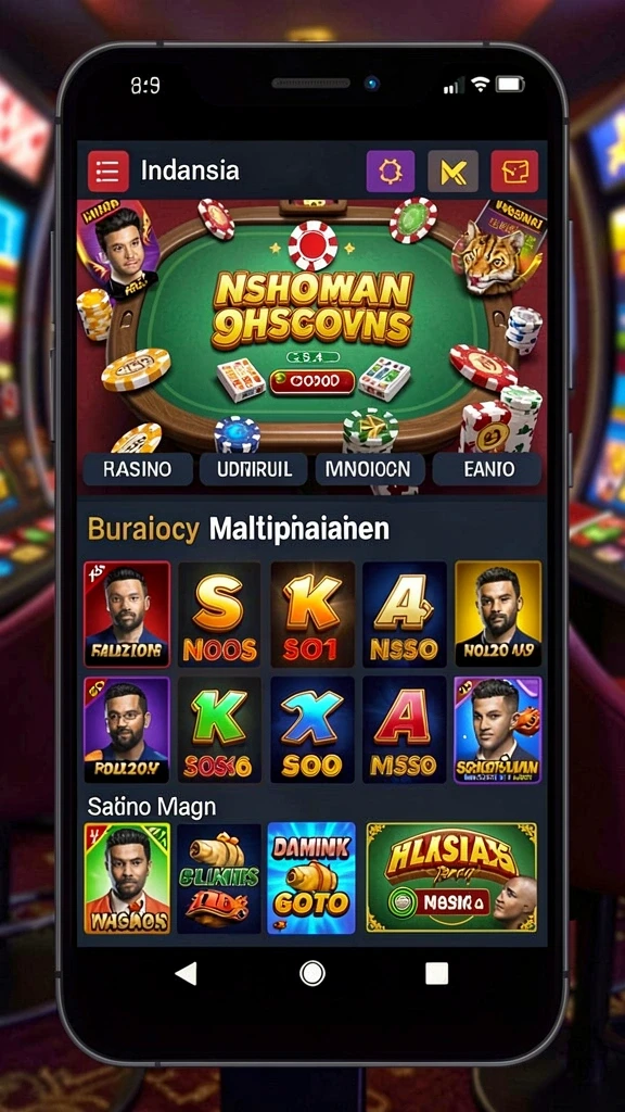 Tampilan karakter yang customizable dan unik.