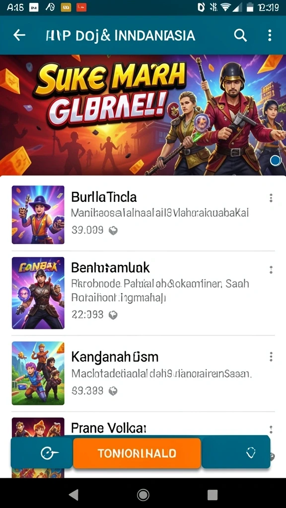Sistem reward yang adil dan menarik bagi pemain.