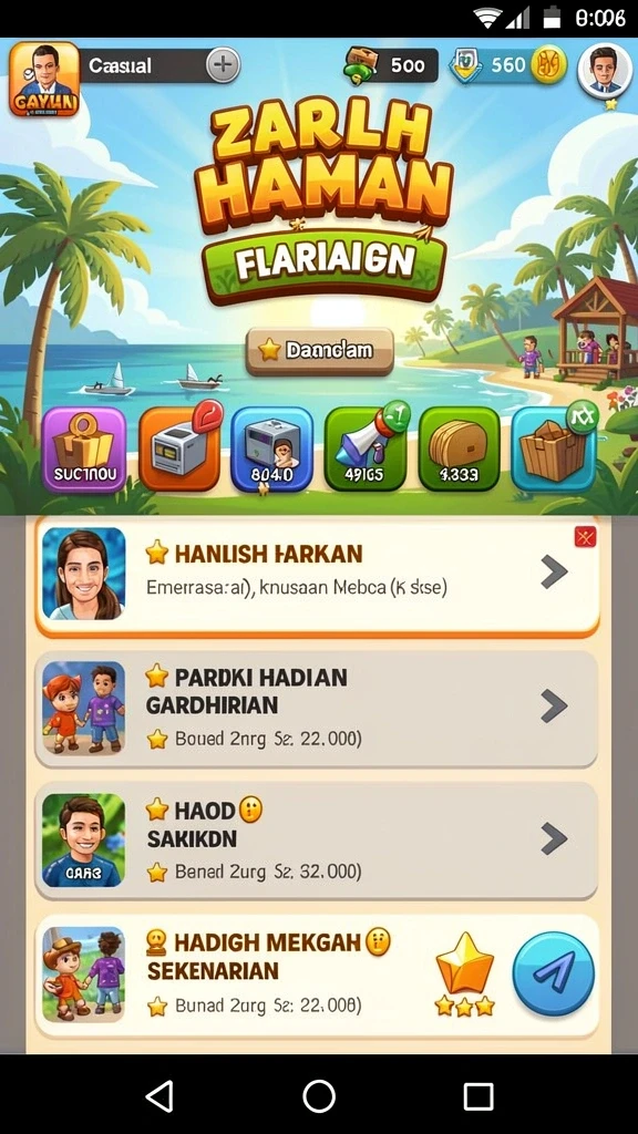 Menyenangkan bermain dalam mode kompetisi dengan teman.