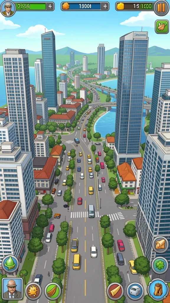 Tampilan beranda dengan navigasi yang intuitif.