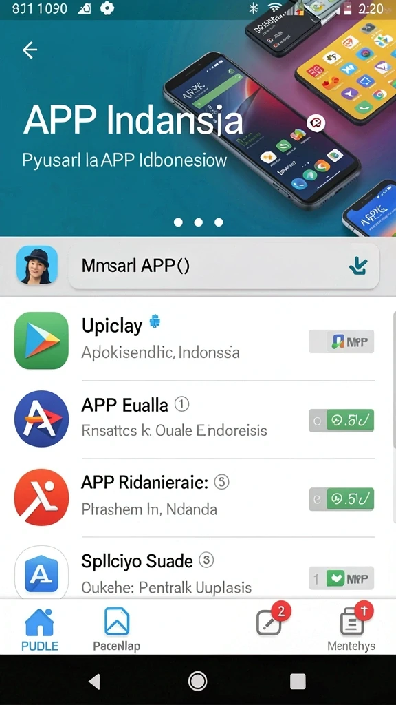 Tampilan antarmuka yang user-friendly dan menarik.