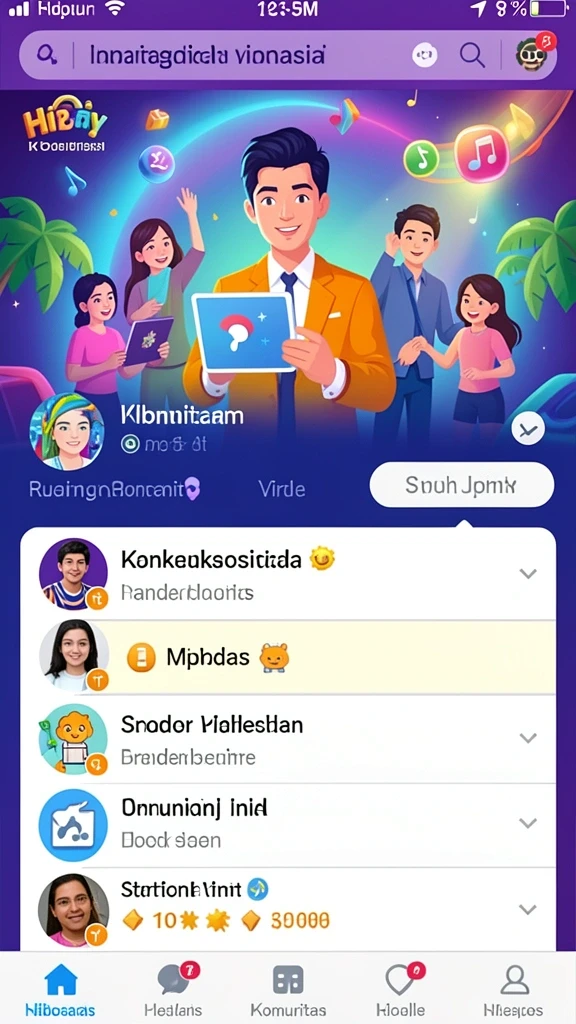 Aksi pertarungan yang mendebarkan di setiap level.