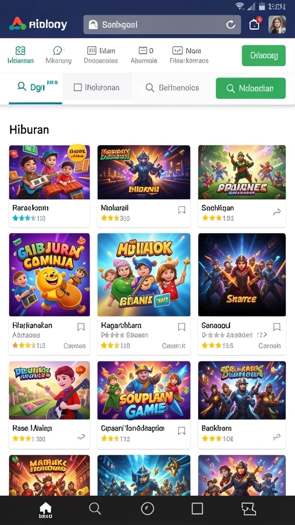 Gameplay intuitif yang mudah dipahami.