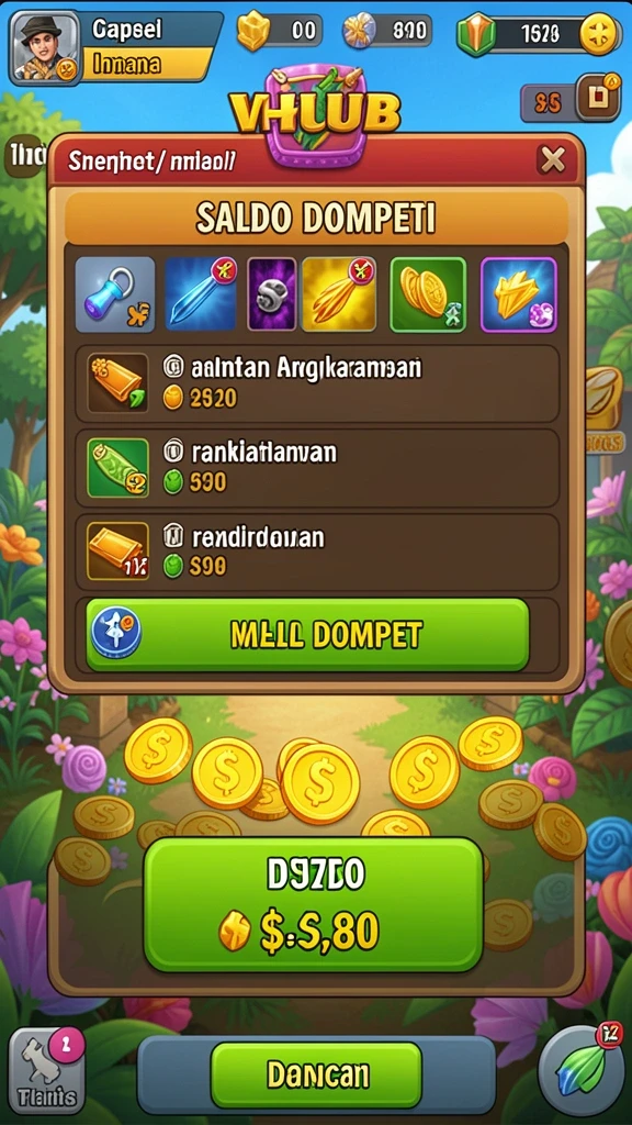 Tampilan antarmuka yang modern dan menarik.