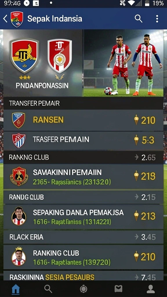 Tampilan antarmuka yang intuitif dan mudah dipahami.