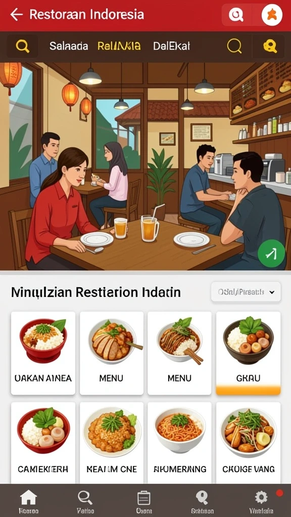 Screenshot menampilkan mode permainan yang seru.