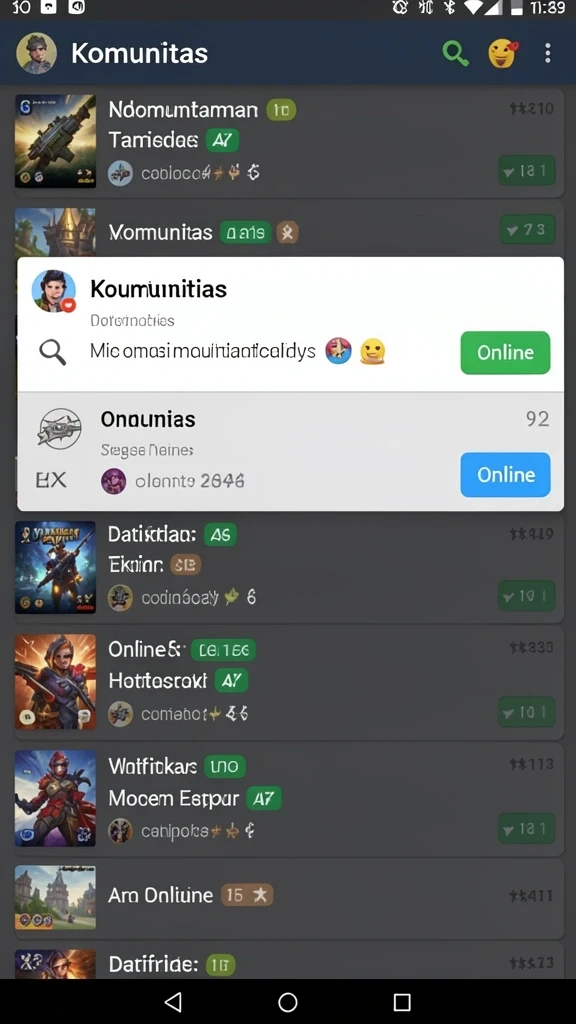 Tampilan antarmuka yang modern dan interaktif.