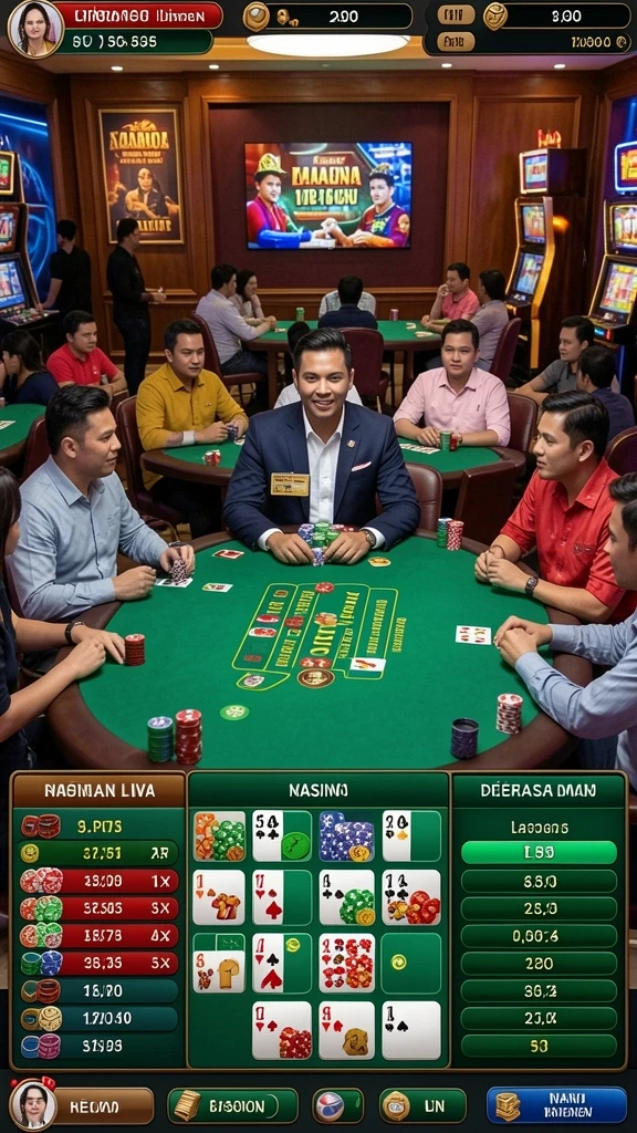 Fitur multiplayer untuk bermain bersama teman.