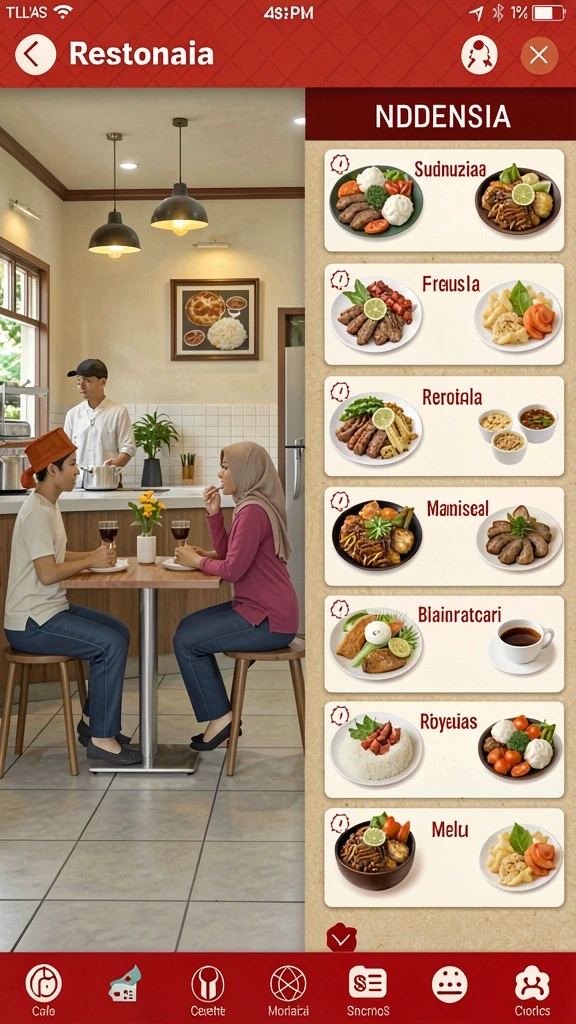 Fitur sosial untuk bersosialisasi dengan pemain lain.