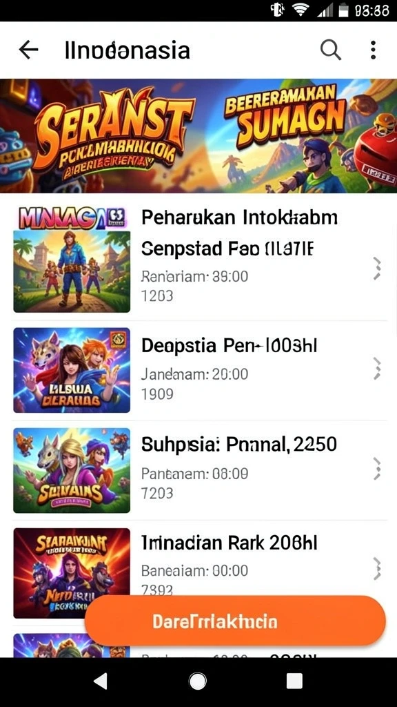Fitur tantangan harian untuk meningkatkan kemampuan.