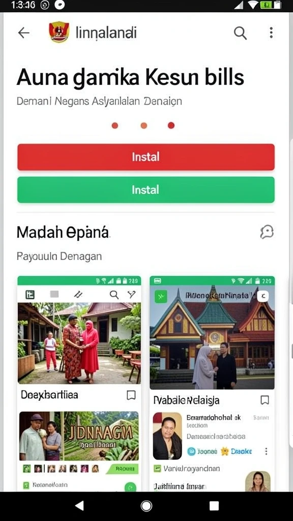 Karakter unik dengan berbagai kustomisasi.