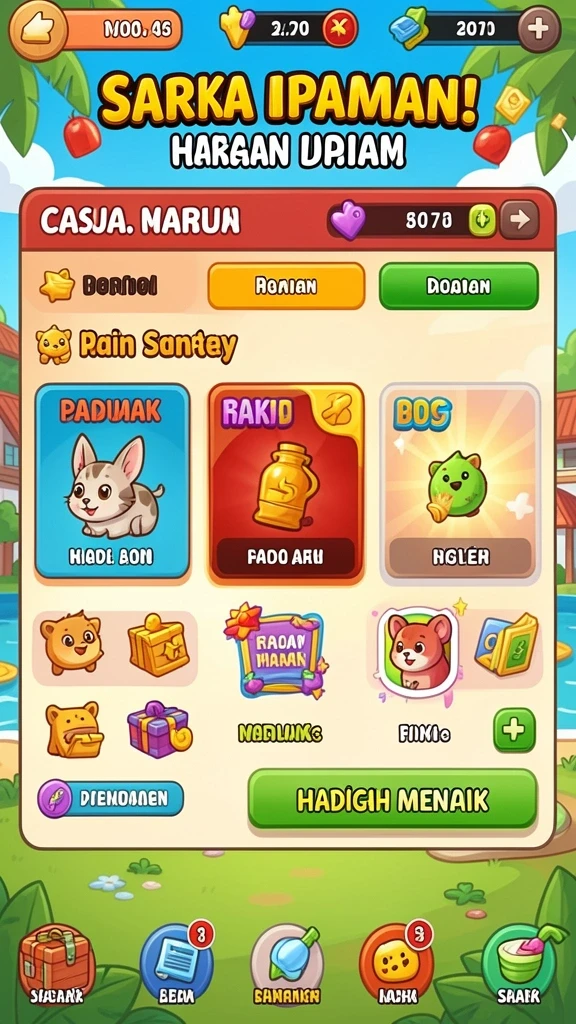 Mode PvP yang menantang melawan pemain lain secara online.