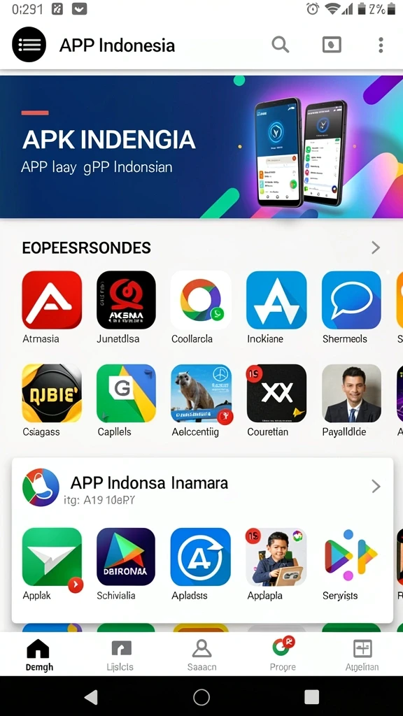 Tampilan antarmuka yang menarik dan modern.