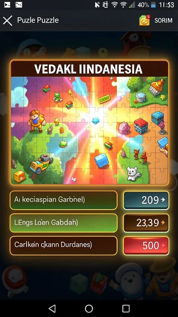 Grafis permainan yang memukau dan detail.
