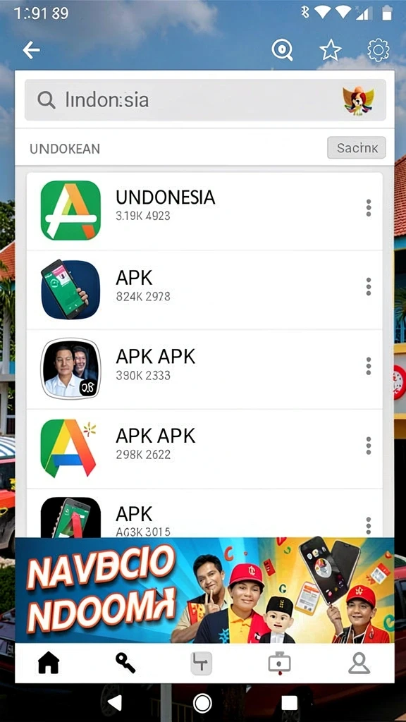 Tampilan antarmuka yang user-friendly.