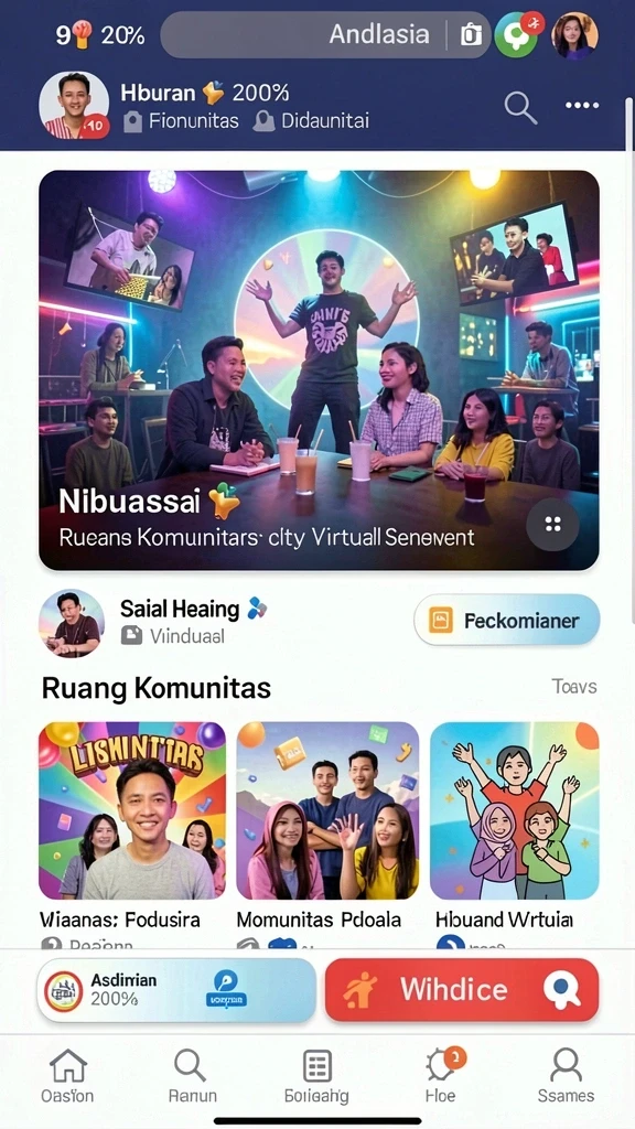 Tampilan antarmuka yang menarik dan mudah digunakan.