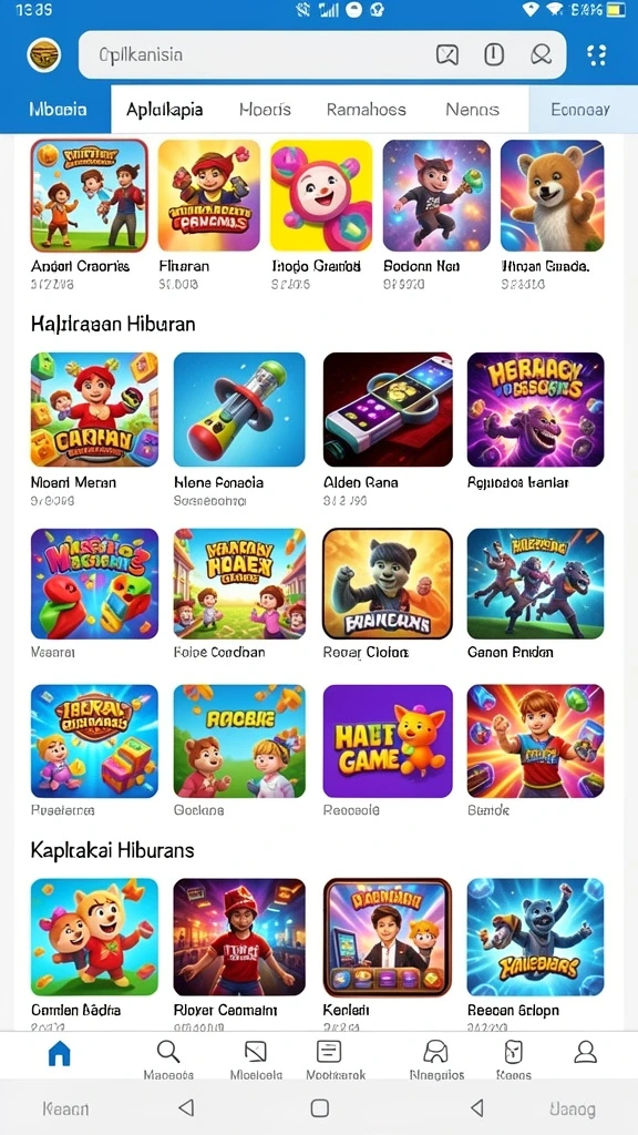 Karakter dan lingkungan yang memukau.