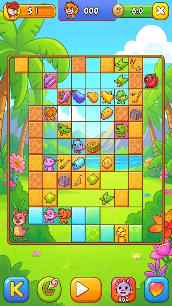 Screenshot menampilkan grafis memukau dalam game.