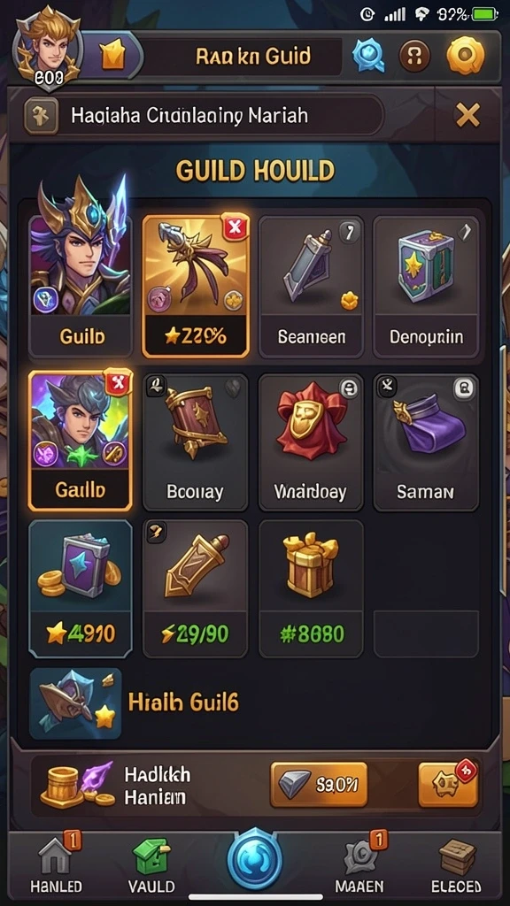 Screenshot memperlihatkan fitur sosial yang menghubungkan pemain.