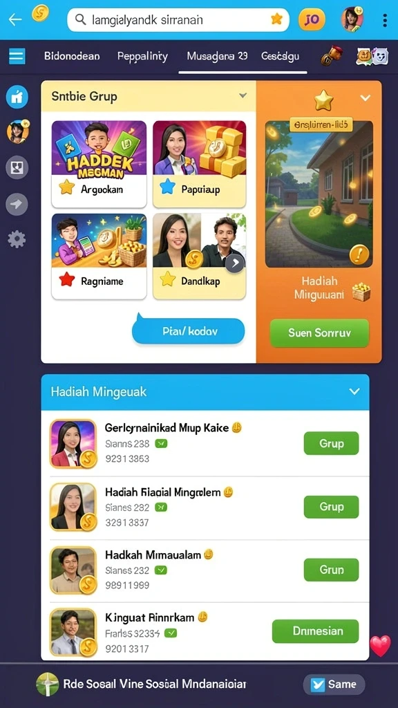 Screenshot menampilkan pertarungan seru melawan musuh yang kuat.