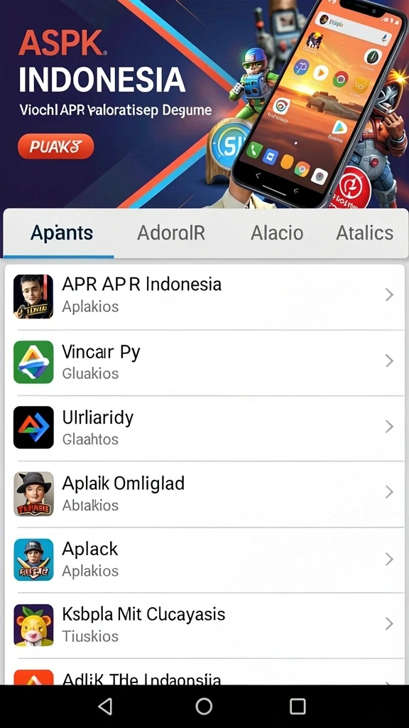 Tampilan antarmuka yang ramah pengguna dan menarik.